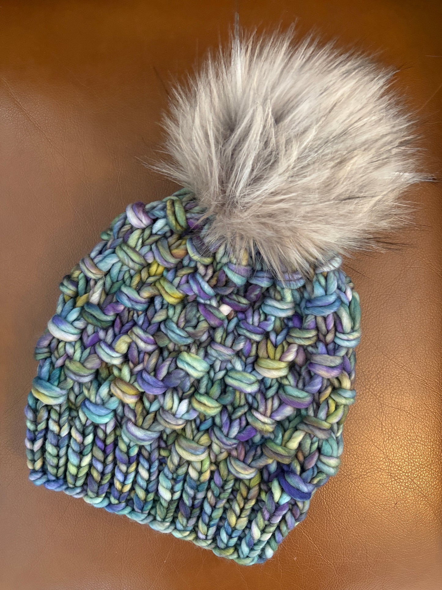 Merino Wool Knitted Hat - Tula in Indiecita