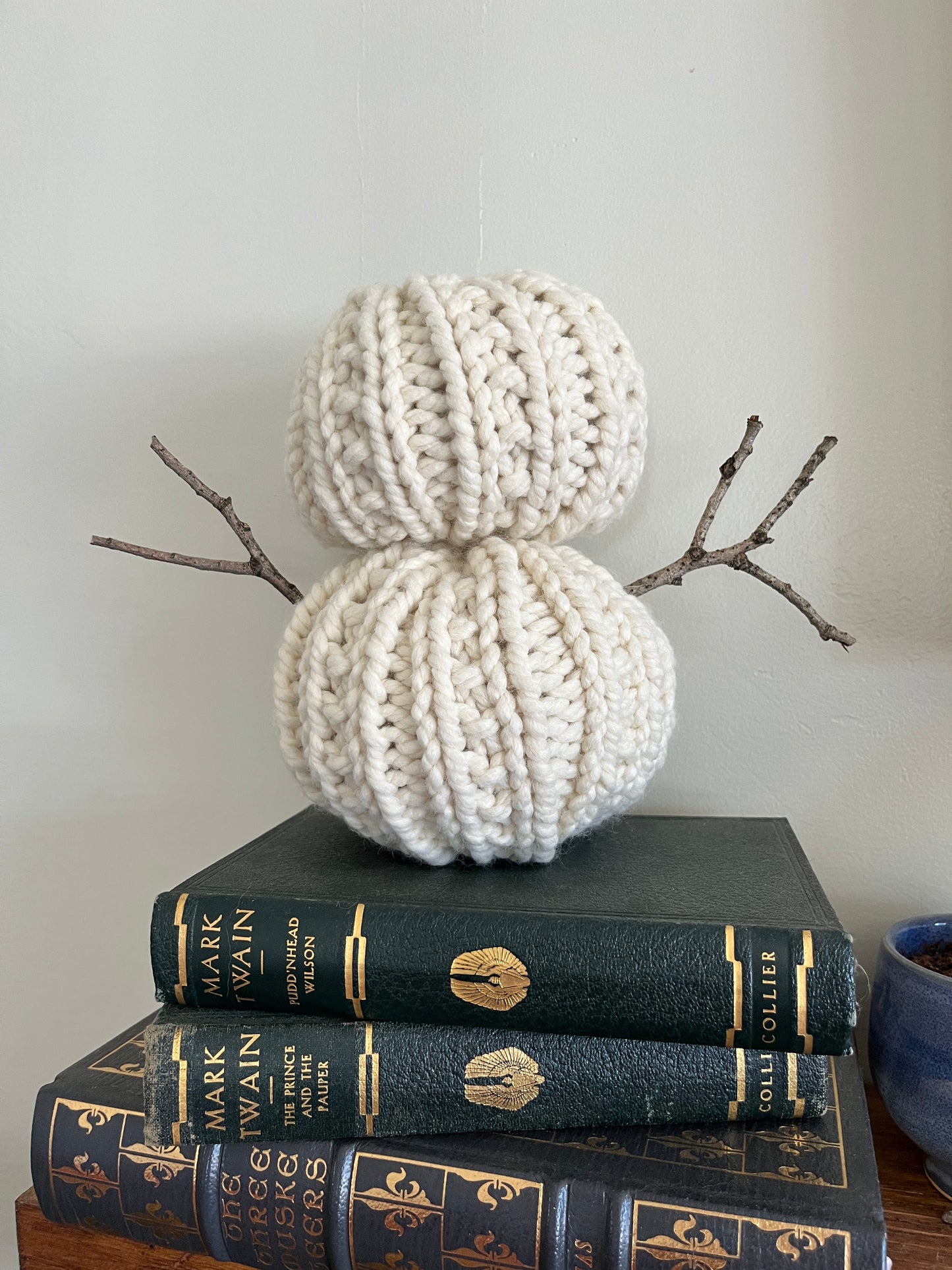 Knitted Snowman