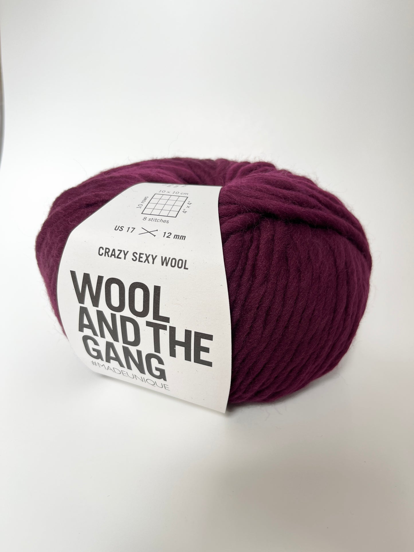Wool and the Gang Crazy Sexy Wool - Margaux Red
