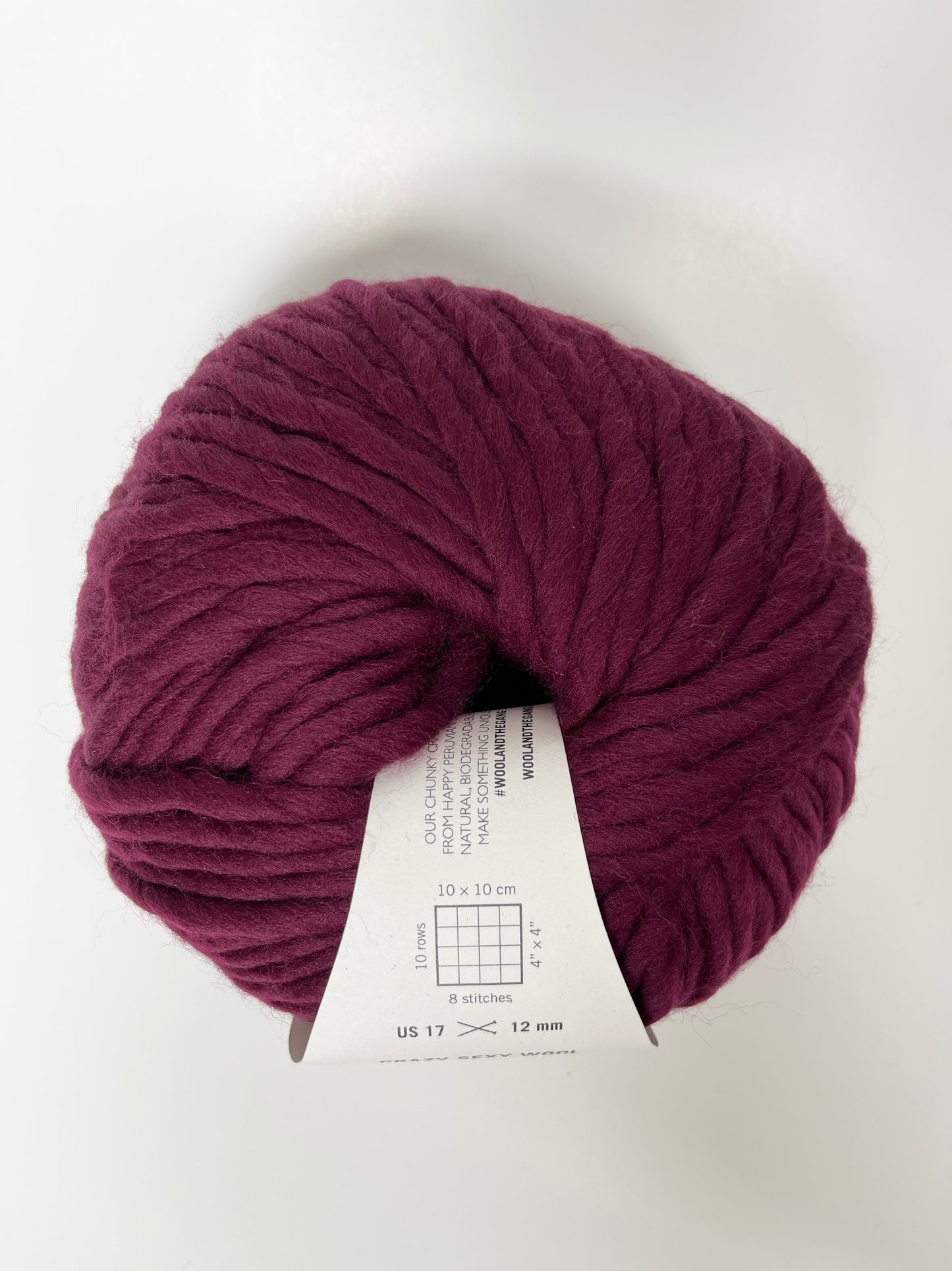 Wool and the Gang Crazy Sexy Wool - Margaux Red