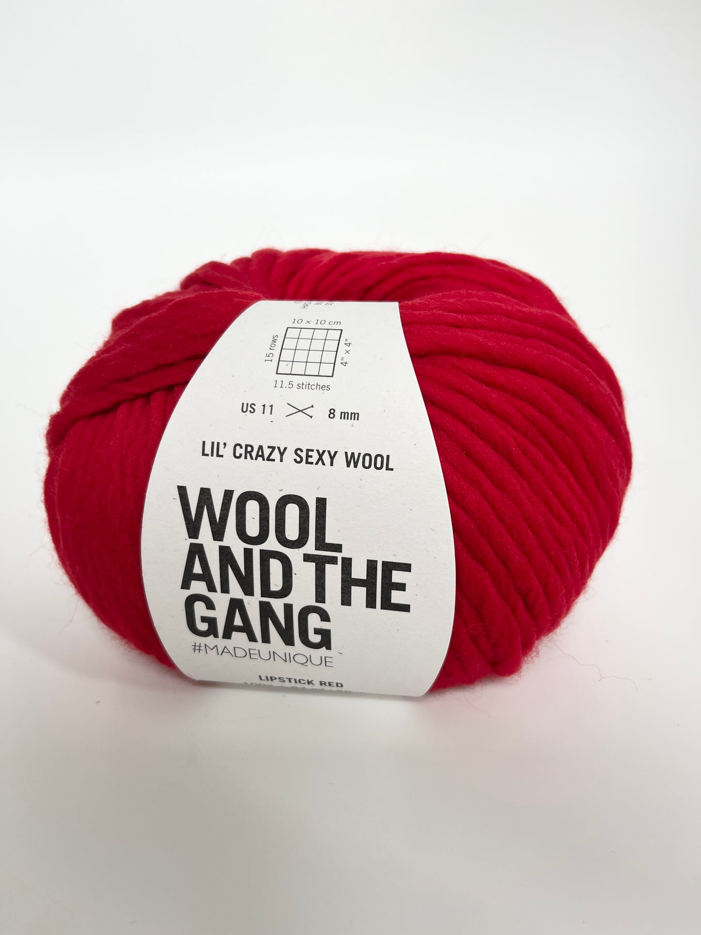 Wool and the Gang Lil' Crazy Sexy Wool - Lipstick Red