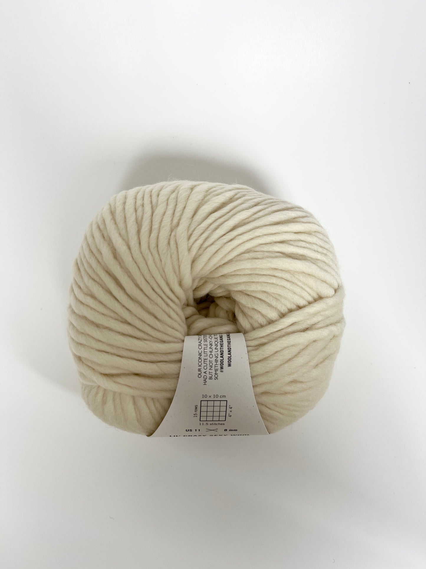 Wool and the Gang Lil' Crazy Sexy Wool - Ivory White