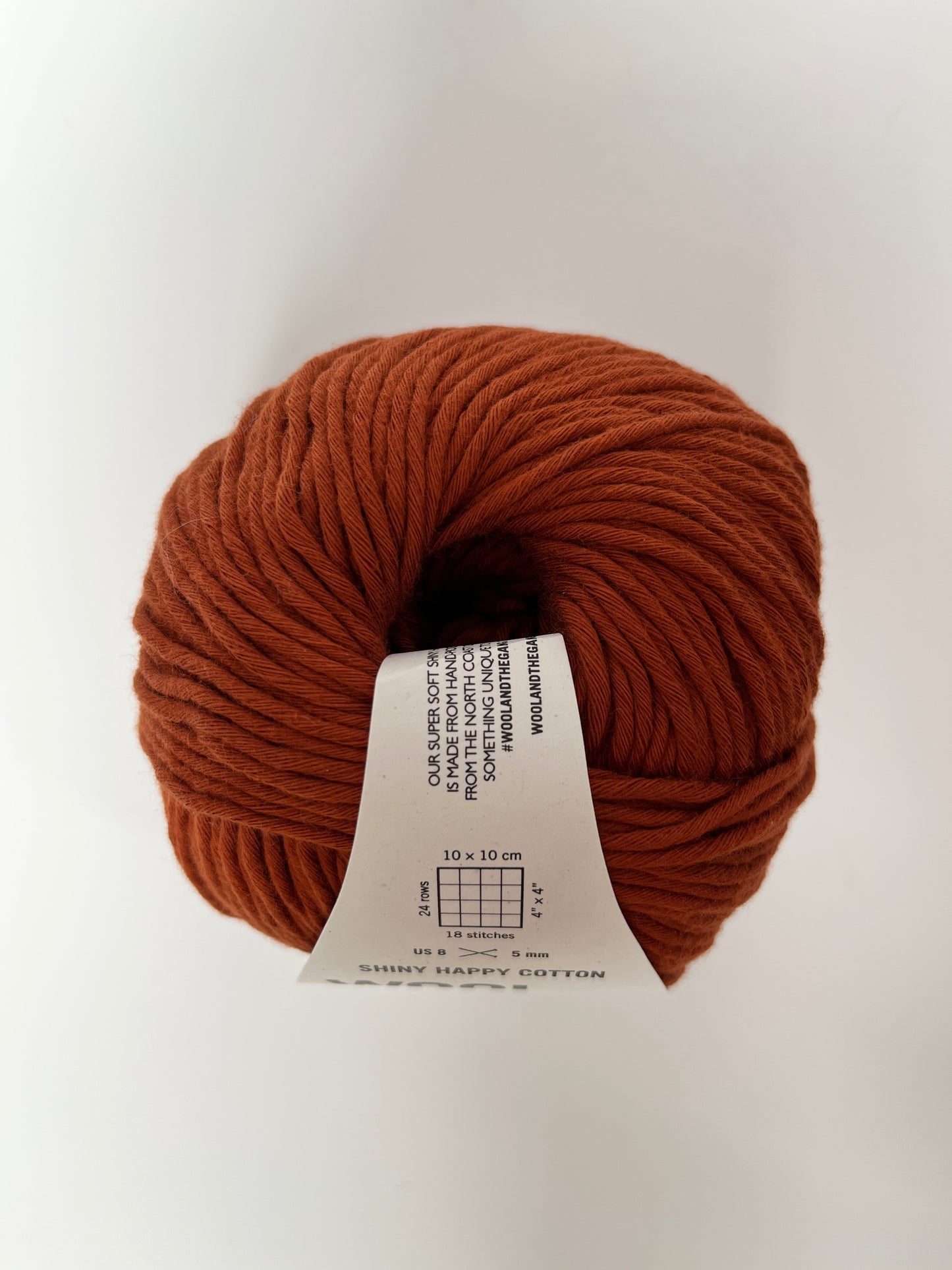 Wool and the Gang Shiny Happy Cotton - Cinnamon Dust