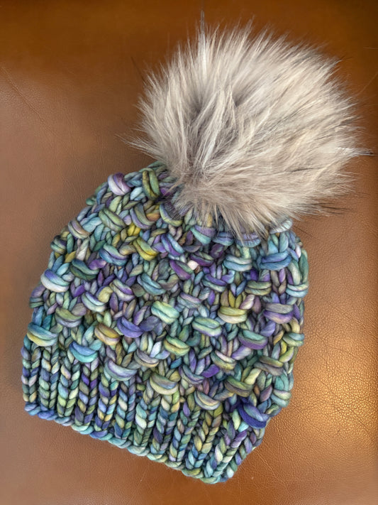 Merino Wool Knitted Hat - Tula in Indiecita