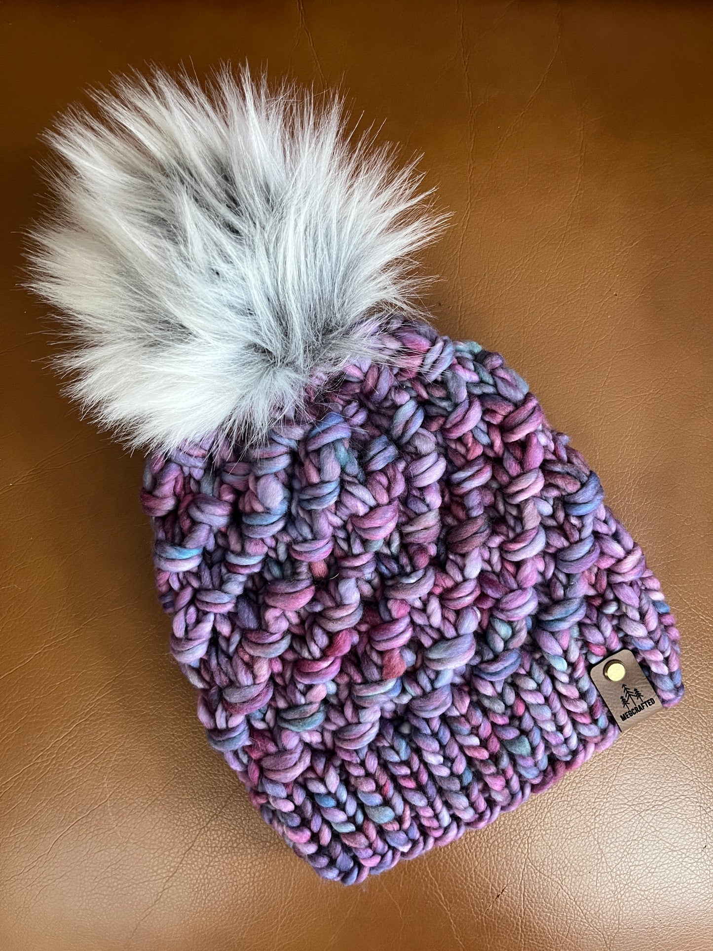 Merino Wool Knitted Hat - Tula in Boreal